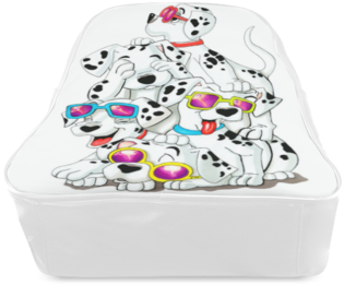 Sale Psylocke Dalmatian Print Backpack High-grade Pu - Cartoon (480x480), Png Download