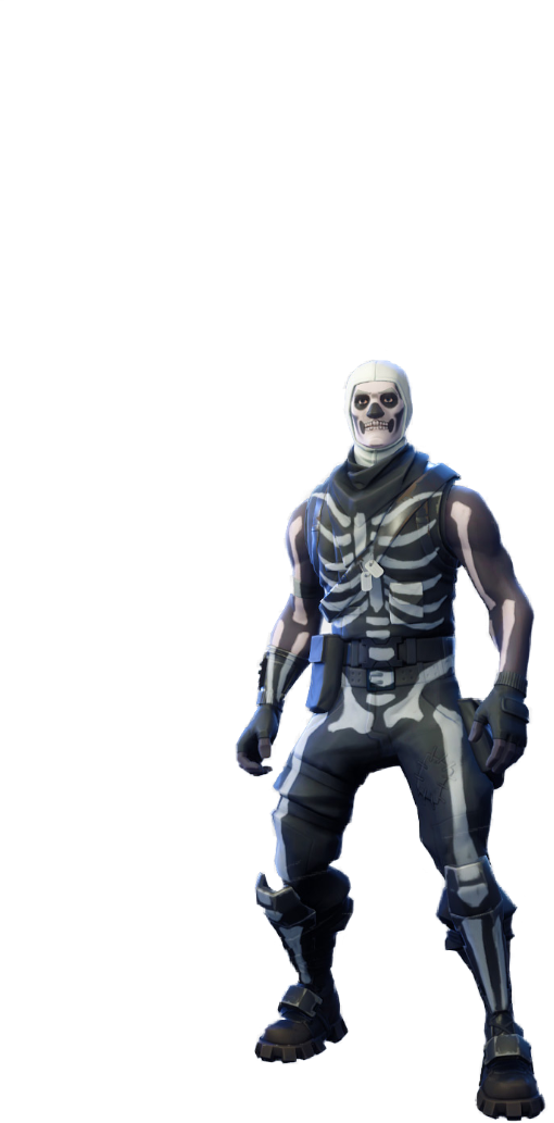 Report Abuse - Fortnite Skins Skull Trooper (510x1033), Png Download