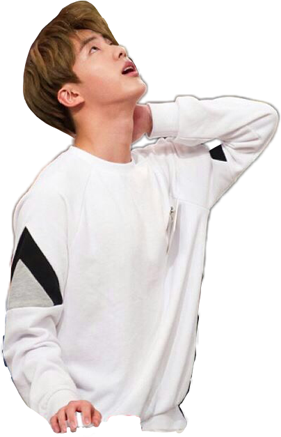 Jin Bts Sexy Png (404x627), Png Download