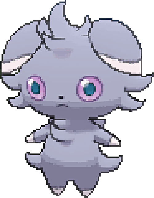 Adult Gohans Face - Transparent Espurr Sprite (500x645), Png Download