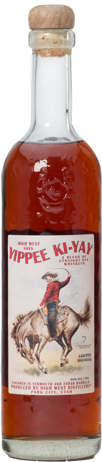 High West Yippee Ki-yay Blended Rye Whiskey 750ml (803x1200), Png Download