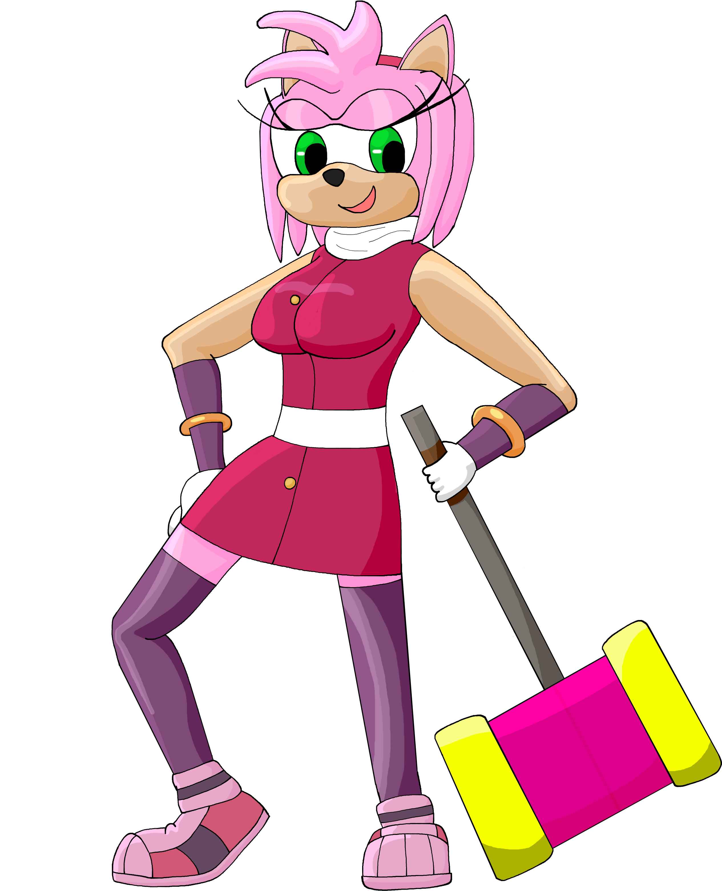Boom Amy Rose - Amy Rose (2976x3968), Png Download
