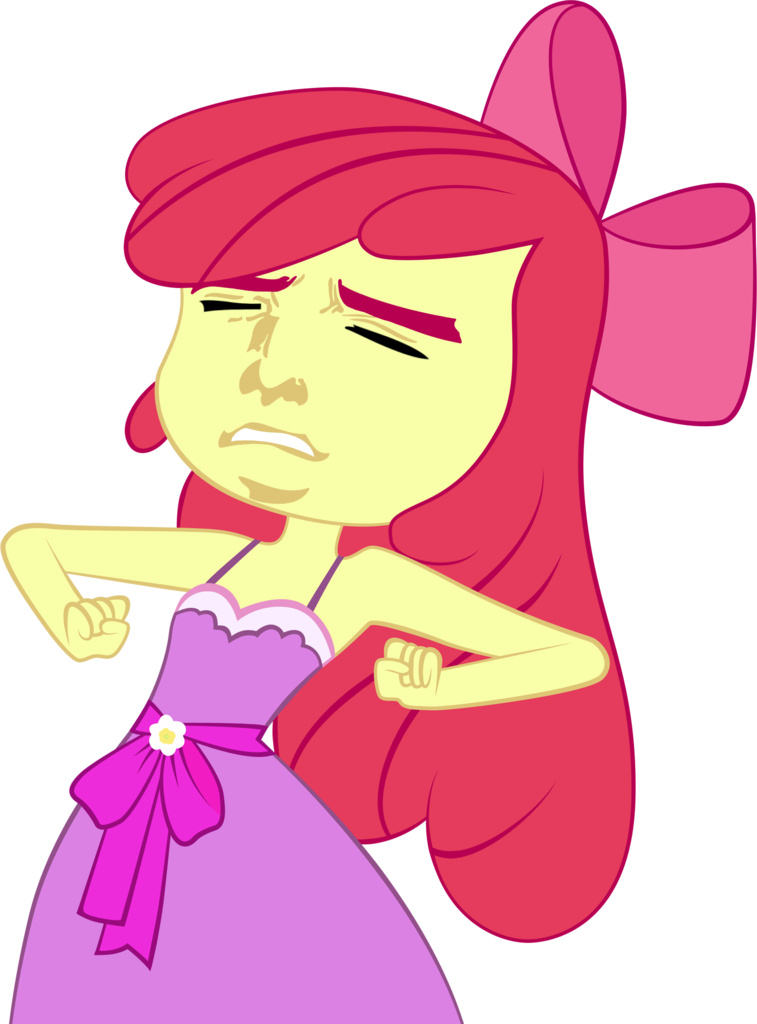 Your Jurisdiction/age May Mean Viewing This Content - Mlp Apple Bloom Equestria Girl (757x1024), Png Download