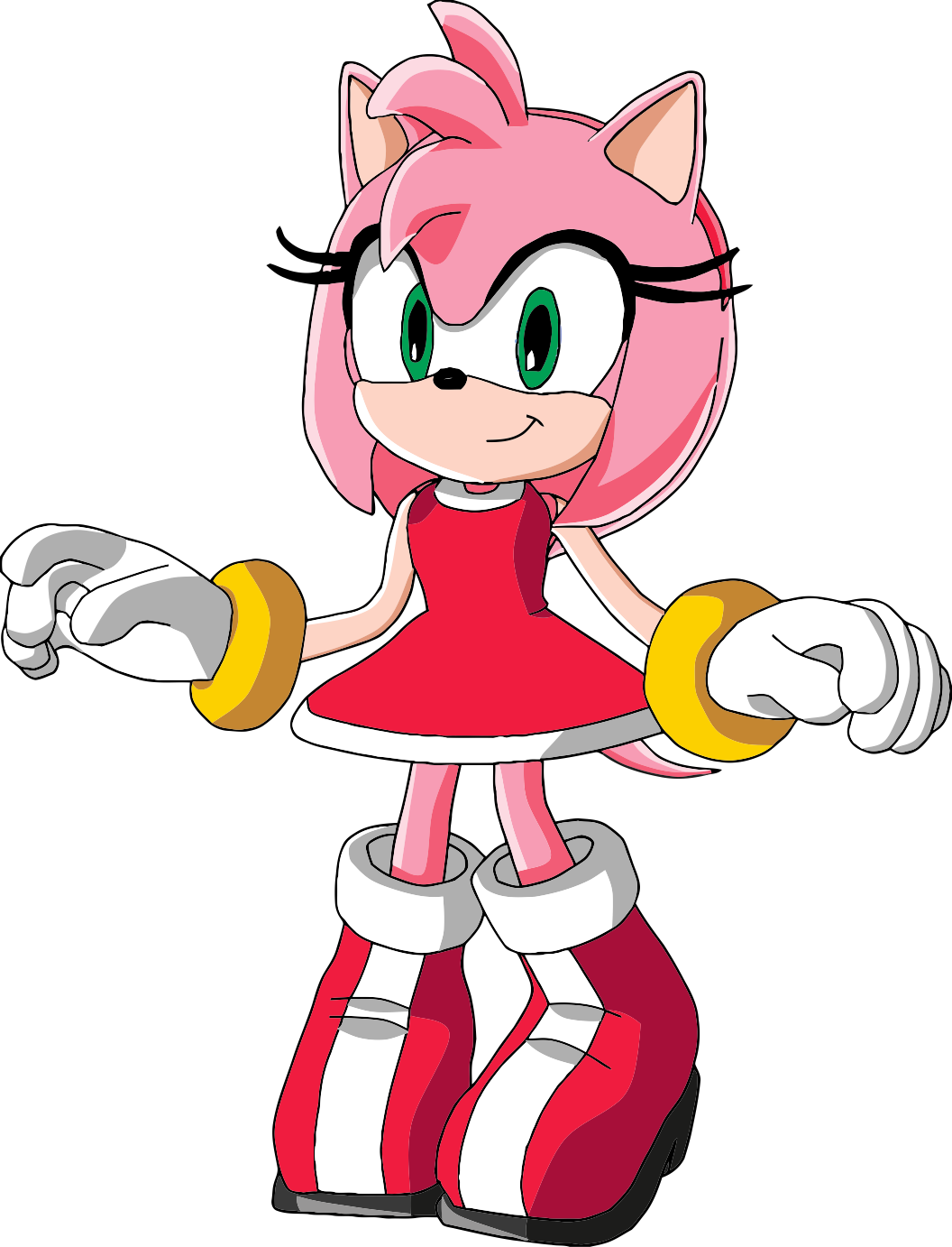 La Pagina Se Llama El Blog De Amy Rose, Igual Que El - Amy Rose De Sonic (1056x1382), Png Download