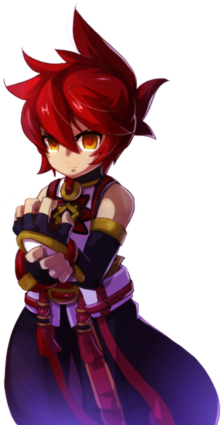 Jin Eternnal - Jin Grand Chase Anime (312x600), Png Download