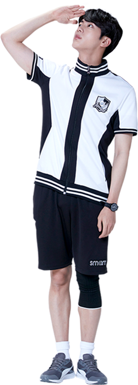 Smart X Bts - Smart Uniform Bts Jin (384x840), Png Download