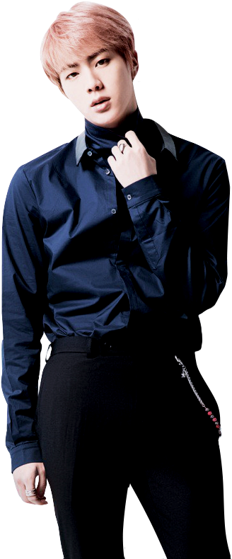 Dollsey99 - Jin Pink Hair Suit (540x810), Png Download