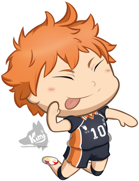 Chibi Hinata - Hinata Chibi Haikyuu (568x681), Png Download