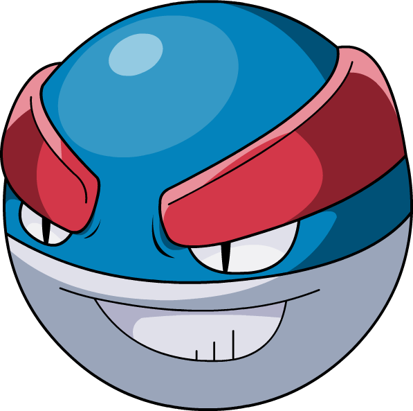 Image - Mega Electrode Master Ball (597x593), Png Download
