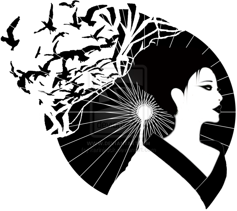 Geisha Png Transparent Geisha - Geisha Png (800x712), Png Download