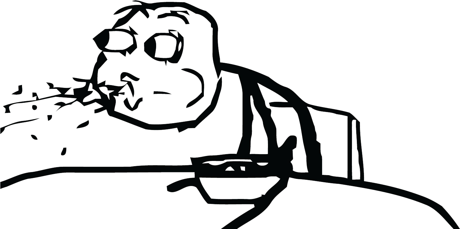 Cereal Guy Meme Png (1500x978), Png Download