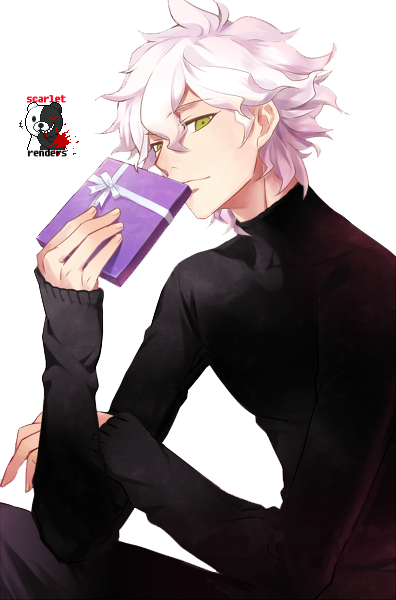 Png - Komaeda Nagito Fanart (396x600), Png Download
