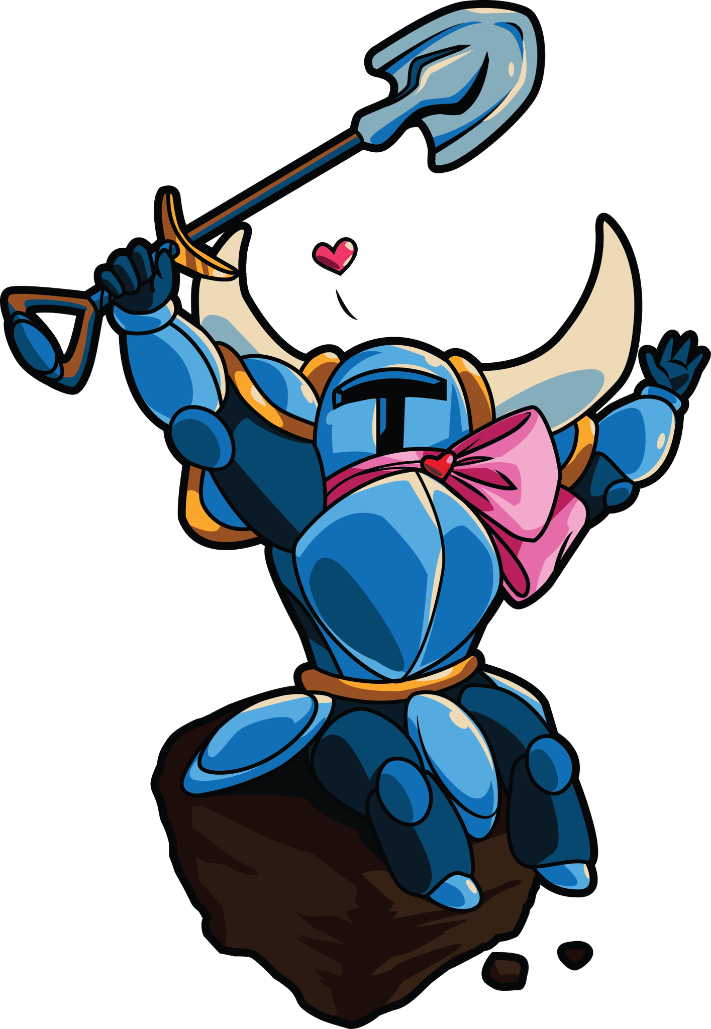 Valentine Shovel Knight - Shovel Knight (1415x2048), Png Download