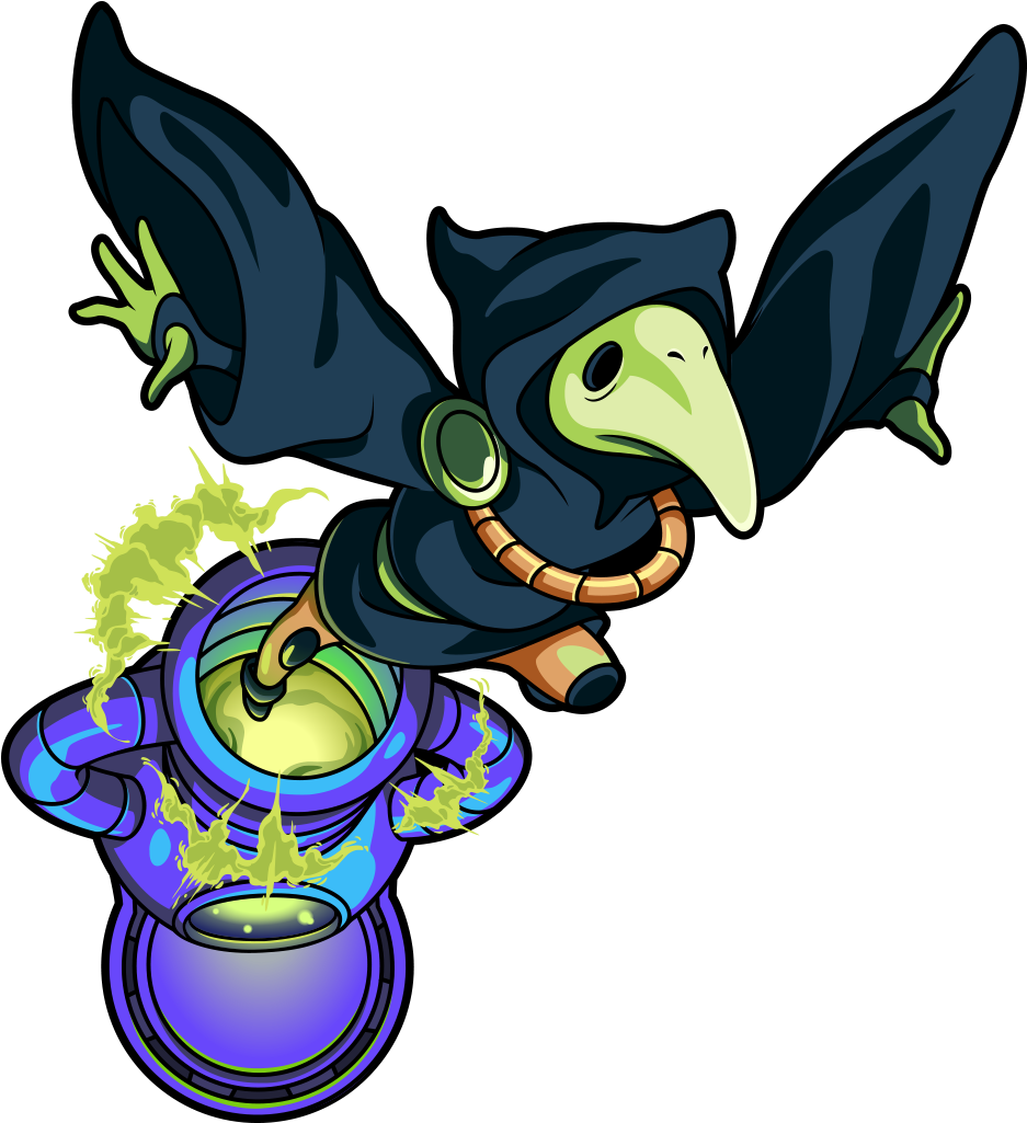 Plague Cauldron Art - Plague Knight Official Art (1000x1089), Png Download