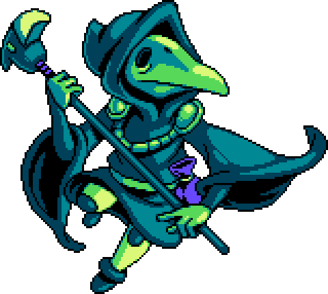 01 Of - Shovel Knight Showdown Characters (480x429), Png Download