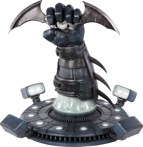 Batarang Prop Replica - Batman Arkham City Batarang 60cm Full Scale Replica (480x493), Png Download