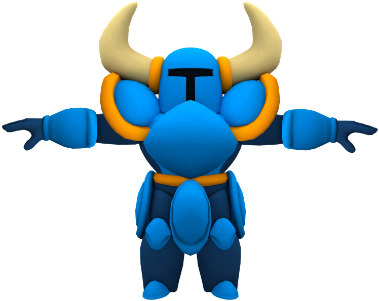 Shovel Knight Render - Shovel Knight Yooka Laylee (783x633), Png Download
