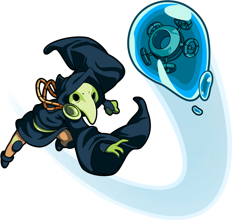 Plague Knight Has A Potion To Optimize Application - Plague Knight Potions (630x600), Png Download