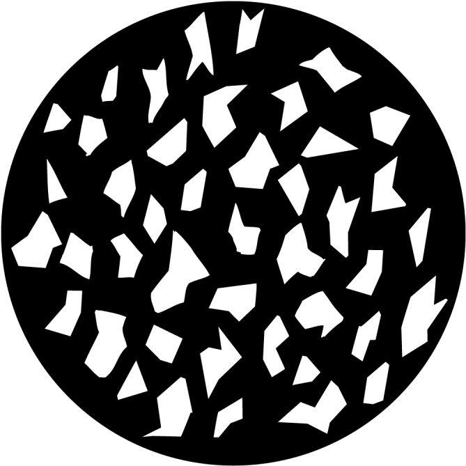 Breakup Shatter - Medium - Break Up Gobo (800x800), Png Download