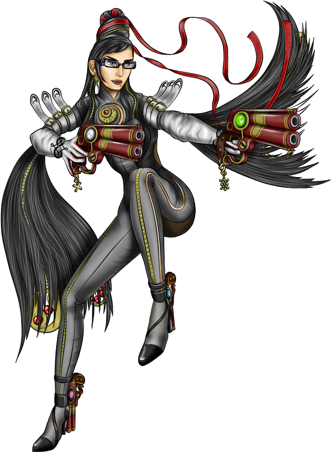 Bayonetta Fan Art By Harlandgirl On Deviantart - Bayonetta Fan Art Png (768x1024), Png Download