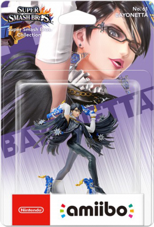 Nintendo Nintendo - Amiibo Bayonetta (354x500), Png Download