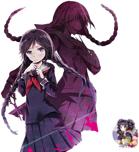Riku114 Fondo De Pantalla Entitled Toko Fukawa - Touka Fukawa (600x546), Png Download