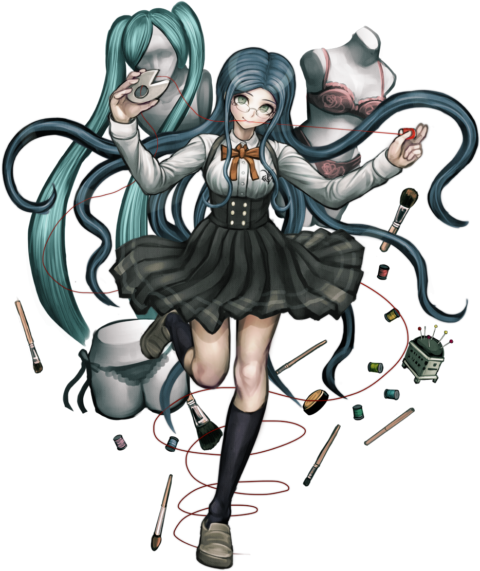 Tsumugi Shirogane Illustration - Danganronpa Tsumugi Shirogane (1200x1200), Png Download