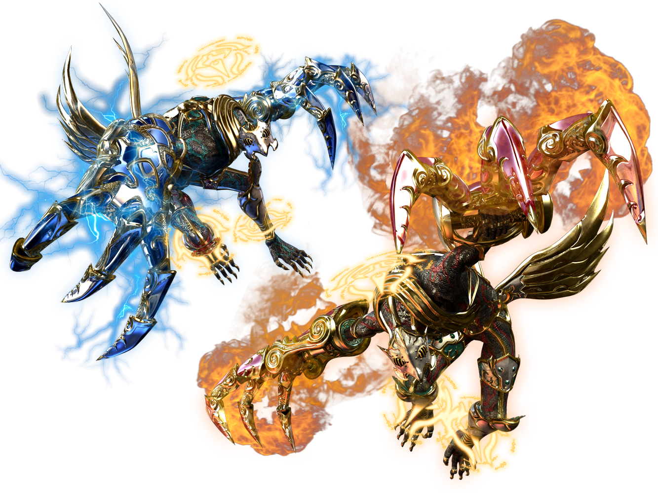 And Yes, While Religion Does Play A Rather Large Role - Bayonetta Enemies (1333x1000), Png Download