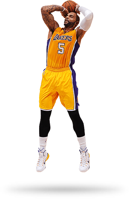 Carlos, Boozer, 5, Carlos Boozer - Lakers Players Png (440x700), Png Download