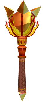 Flaming Mace - Roblox Assassin Flame Mace (420x420), Png Download