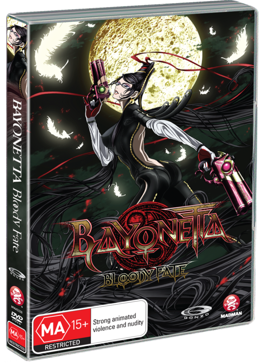 Bloody Fate - Bayonetta Bloody Fate English (516x724), Png Download