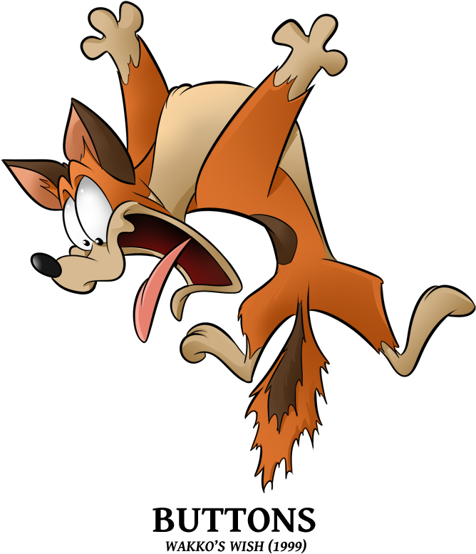 Best Hillbilly Clip Art Image Source - Buttons Animaniacs (703x800), Png Download