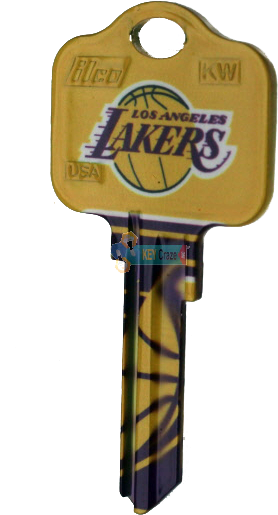 Kw1 Los Angeles Lakers - Los Angeles Lakers Shell Wristlet (300x563), Png Download