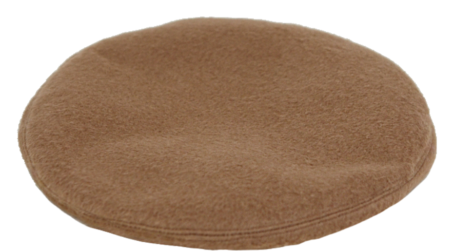 Classic Beret In Camel Alpaca - Beret (1345x898), Png Download