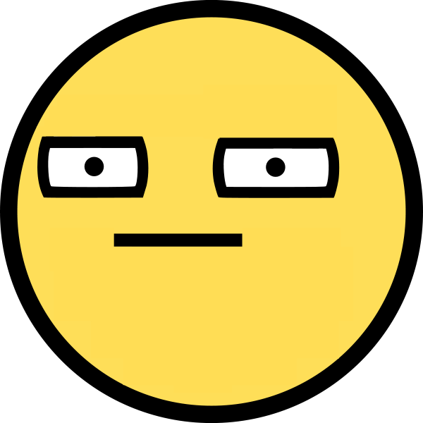 Wtfsmiley - Big Smiley Face Transparent (600x600), Png Download