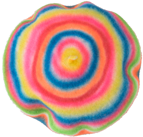 Rainbow Beret Rainbow Beret - Circle (714x1000), Png Download