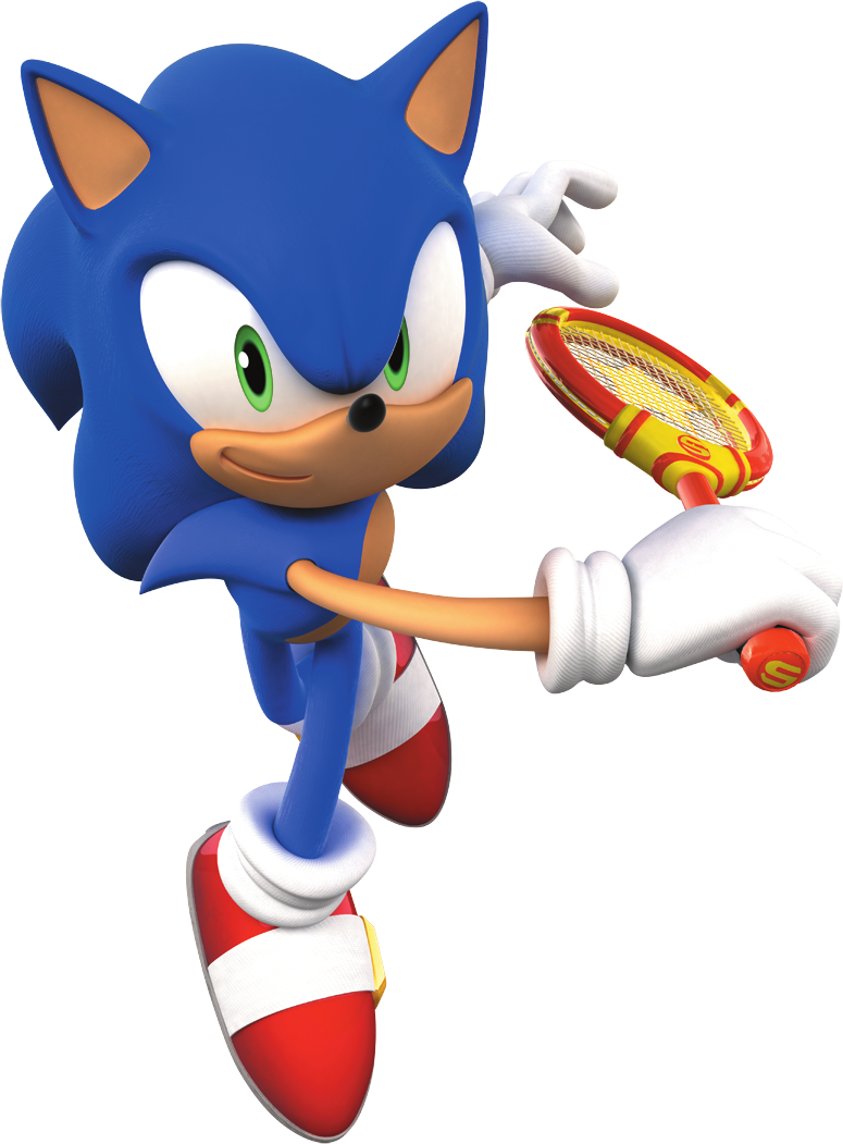 Sonic Tennis Wtf - Sega Superstars Tennis (775x1051), Png Download