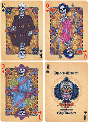 Quick View - Dia De Los Muertos Deck Of Cards (400x400), Png Download