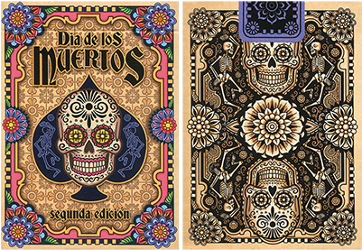 Dia De Los Muertos Original Playing Card - Deck Dia De Los Muertos Playing Cards (400x400), Png Download
