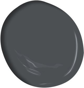 French Beret - Benjamin Moore Hale Navy Paint (360x360), Png Download