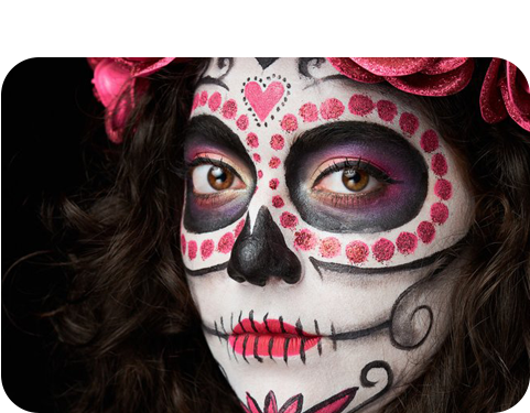 Councilwoman Monica Rodriguez Presents Dia De Los Muertos - Wear In Halloween (500x400), Png Download