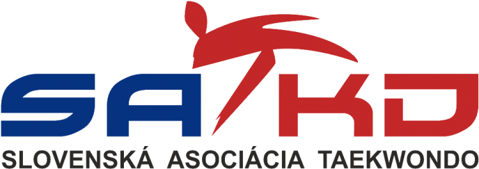 Slovenska Asociacia Taekwondo Wtf - Graphic Design (800x310), Png Download