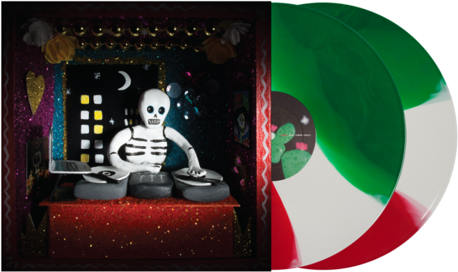 Serato 12 Inch Control Vinyl Mexico Dia De Los Muertos (800x800), Png Download
