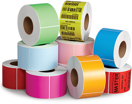 Blank Labels - Applied Images - Gainesville, Georgia - Thermal Transfer Labels (429x338), Png Download