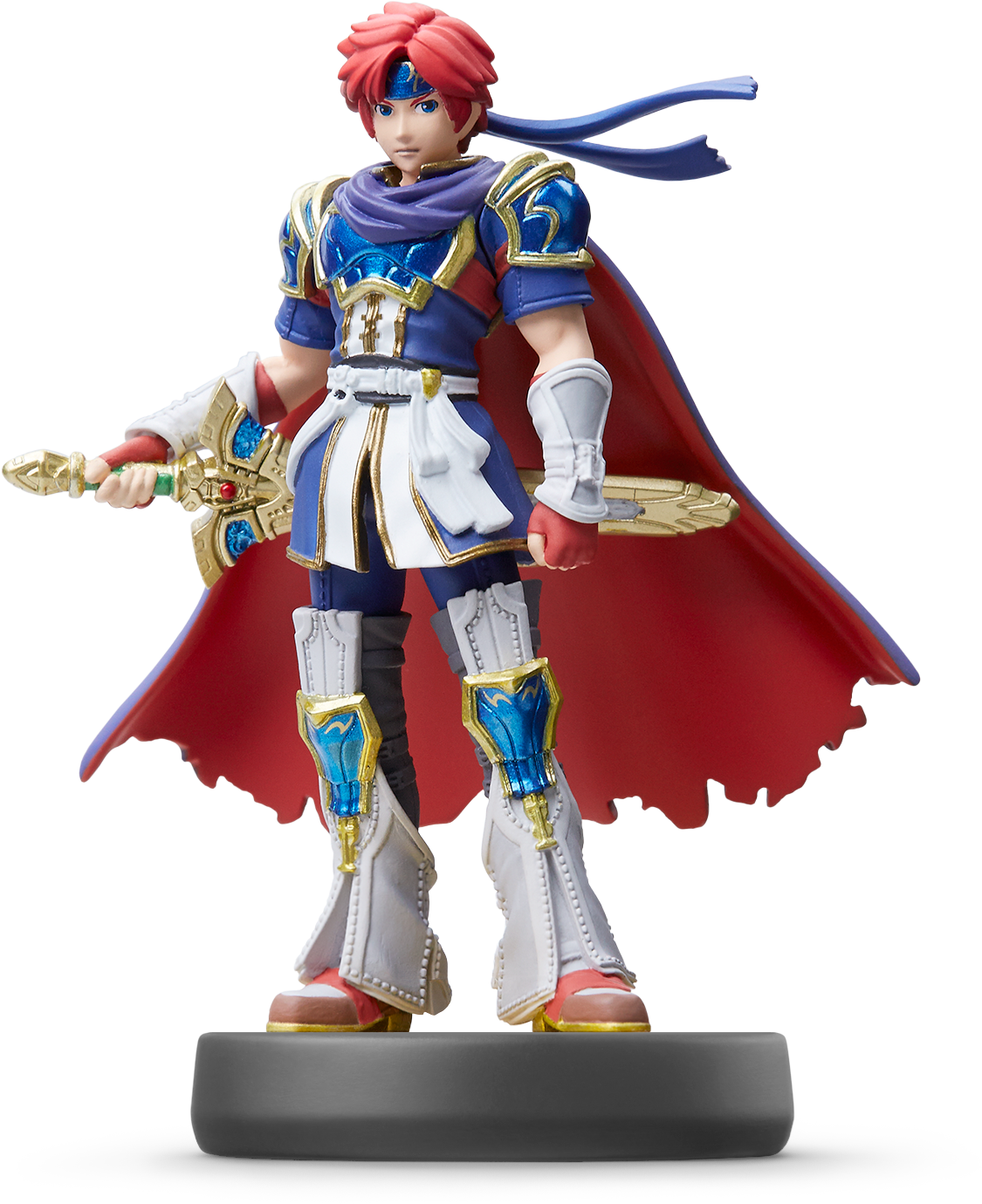 Amiibo Roy - Super Smash Bros Roy Amiibo (1542x1557), Png Download