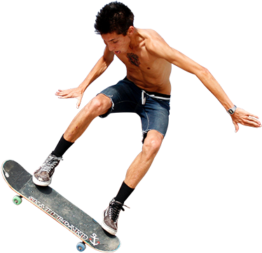 Skater Png (493x480), Png Download
