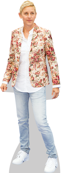 Ellen Degeneres (1200x600), Png Download