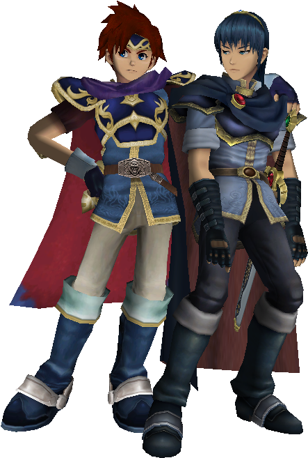 Thany's Melee-y Roy - Roy And Marth (688x668), Png Download