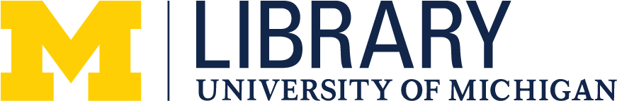 Mlibrary Horizontal Sig - University Of Michigan Law School Logo (900x225), Png Download