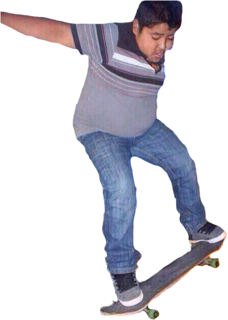 Kid On Skateboard - Skateboard Kid (500x667), Png Download